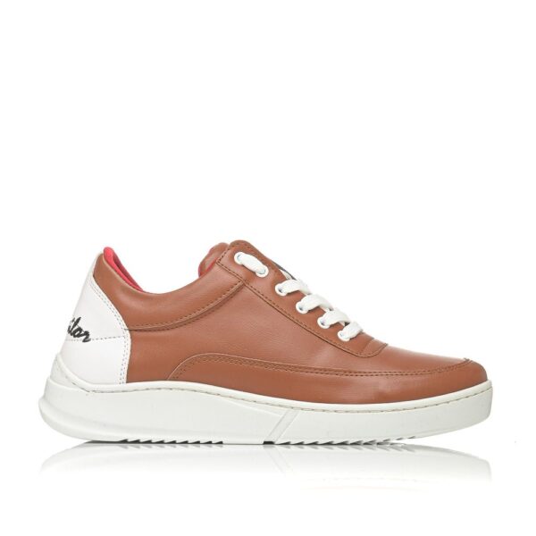 Sneakers Camel / White